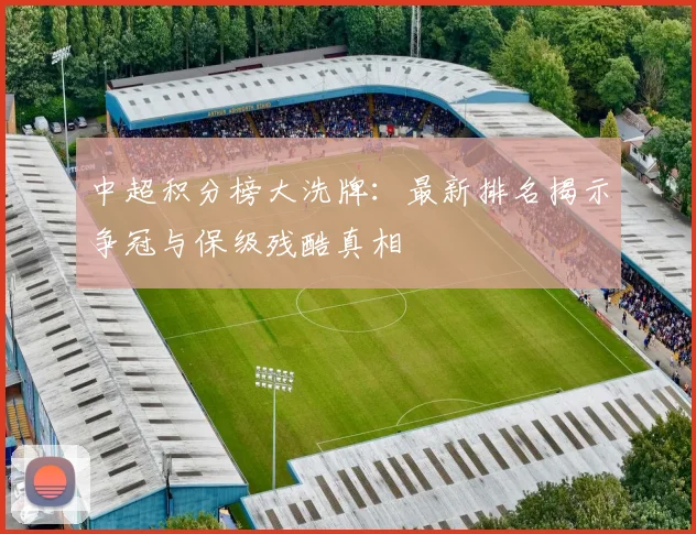 中超积分榜大洗牌:最新排名揭示争冠与保级残酷真相